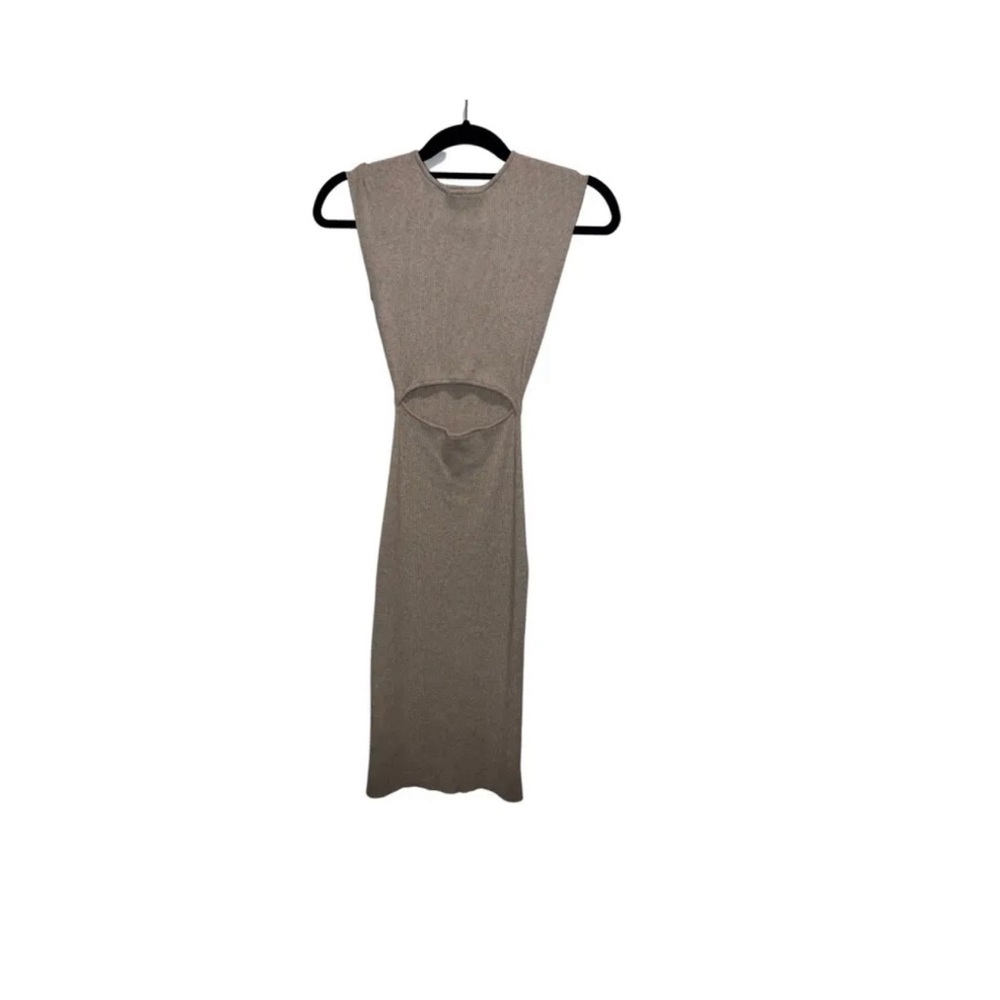 Wilfred Sweater Cutout MIDI dress